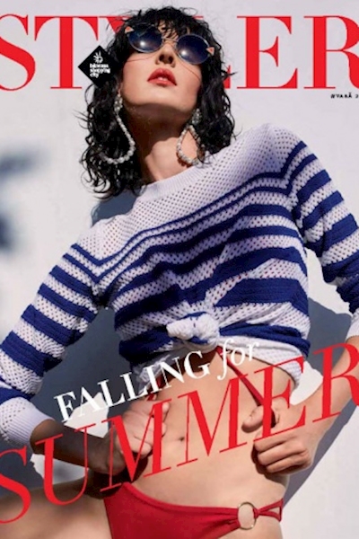 Anca Tiribeja cover & editorial Styler Magazine summer edition 2018